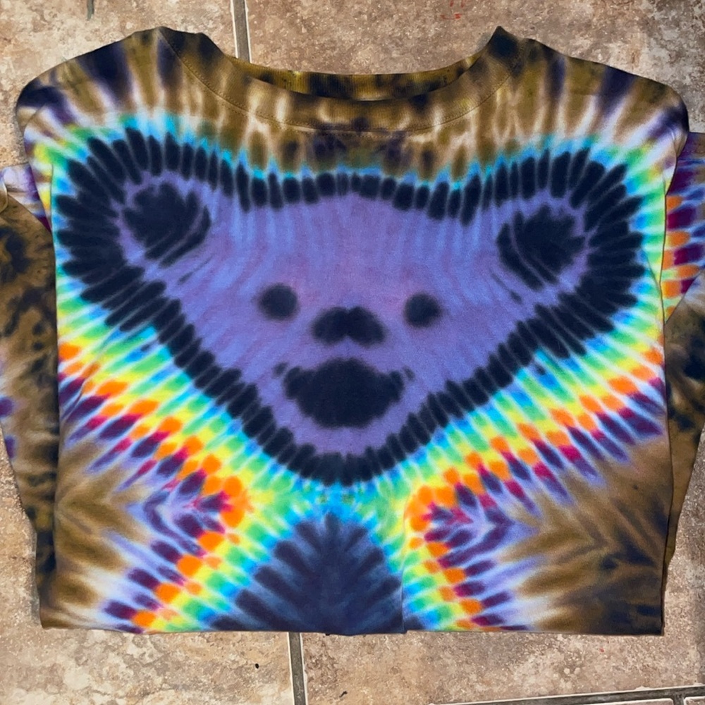tie dye anvil mens tee!